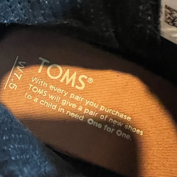 Tom’s ankle booties SZ 7.5 - Picture 2 of 5